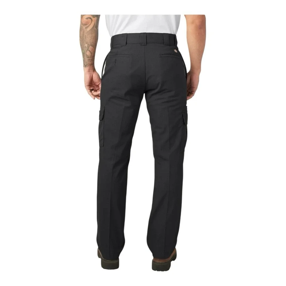 Dickies‎ Work Pants Mens 46x29 Black Occupational Wear Flat Front LP2372 New